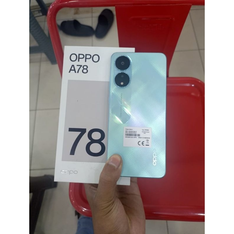 oppo a78 4g 8/256gb second like new