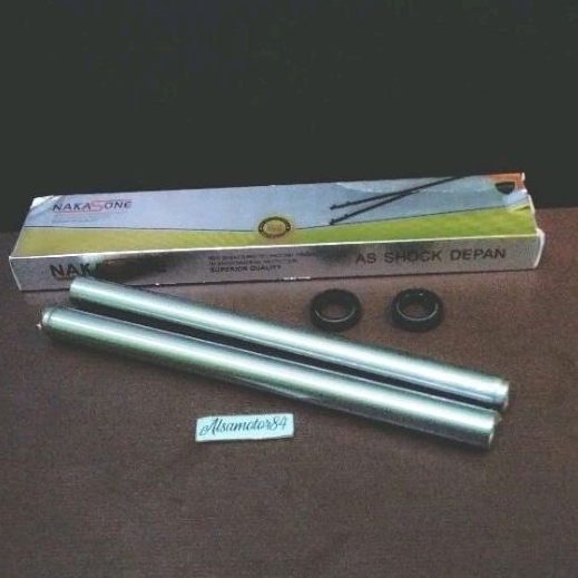 AS SHOCK DEPAN SHOCK DEPAN PLUS SEAL SUZUKI RC80 RC 100 RC 110 CRISTAL SEPASANG,