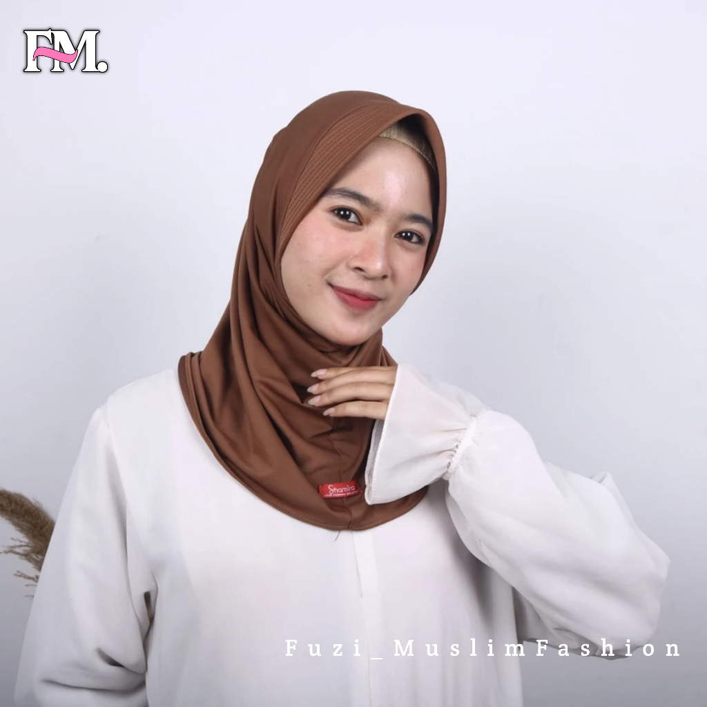 Jilbab Nadira Bahan Jersey Hijab Instan Murah Kekinian