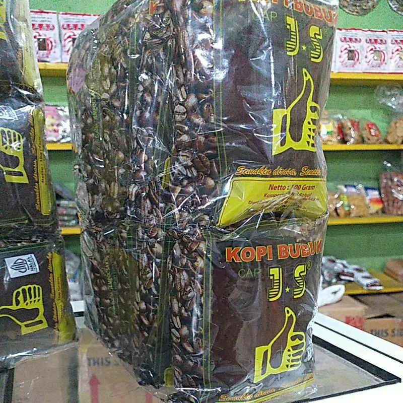 

kopi bubuk halus premium js asli kopi isi 10 berat1kg.kopi lampung JS 1kg isi10 pcs