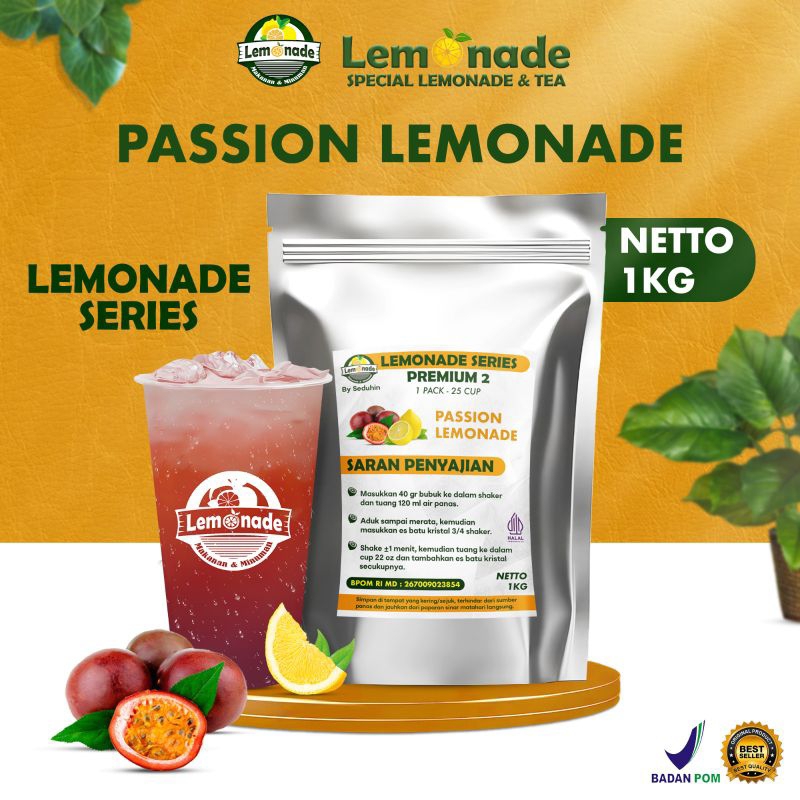 

Passion Lemonade 1KG/ Bubuk Minum Premium