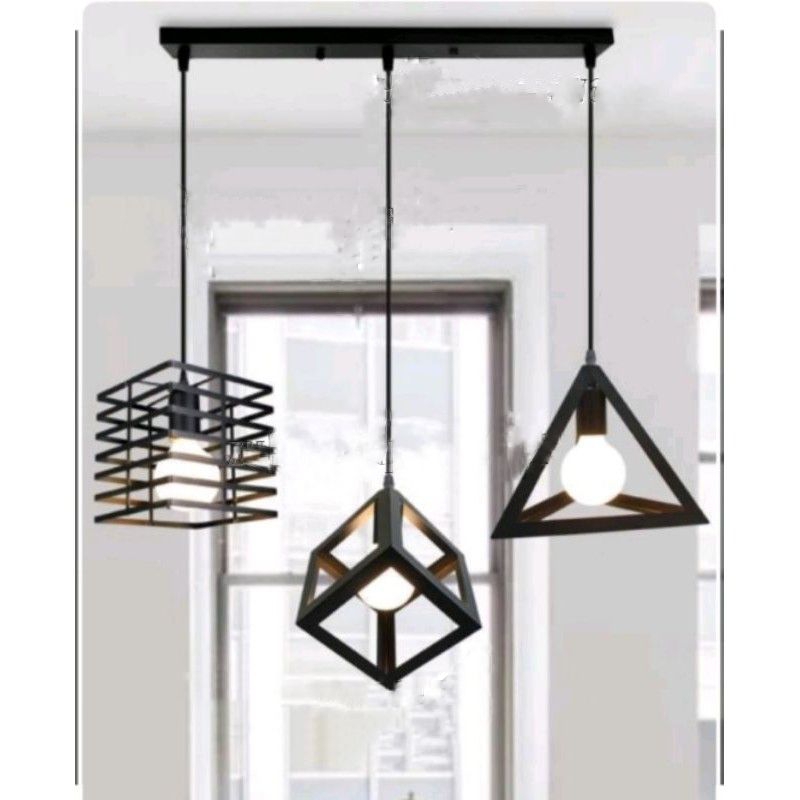 lampu hias gantung kap panjang 3in1