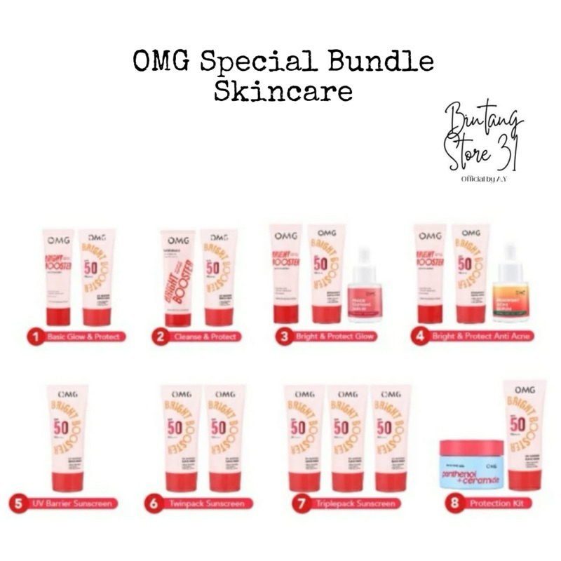 OMG Oh My Glow Special Bundle Skincare