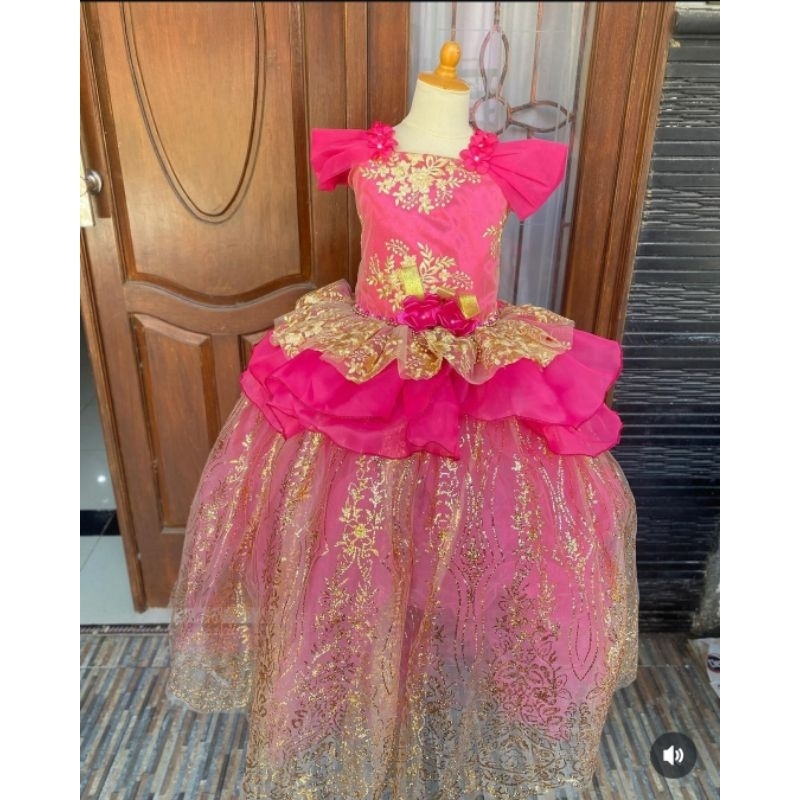 gaun anak bekas second preloved