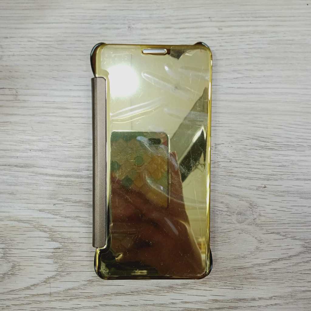 Flip Mirror Flip Cover Clear View Standing Samsung Galaxy On 7