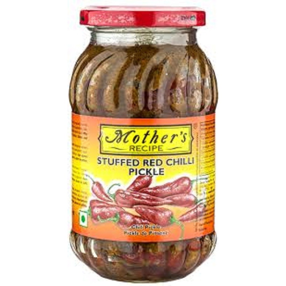 

MOTHER,S STUFFED RED CHILI PICKLE 500GR