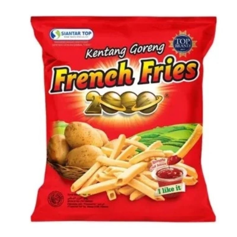 

French Fries 2000 Snack Kentang Goreng 15gr