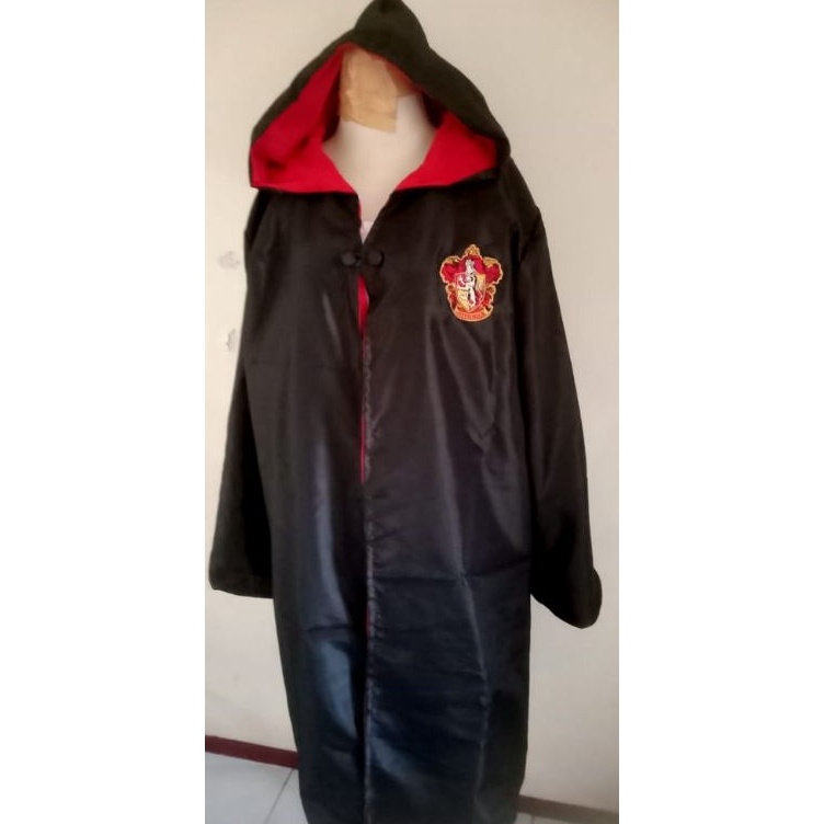 KODE N13G Jubah Hari Puter Cosplay Merah dan Hijau Biru Jubah kuning S M L XL XXL XXXL Real picture 