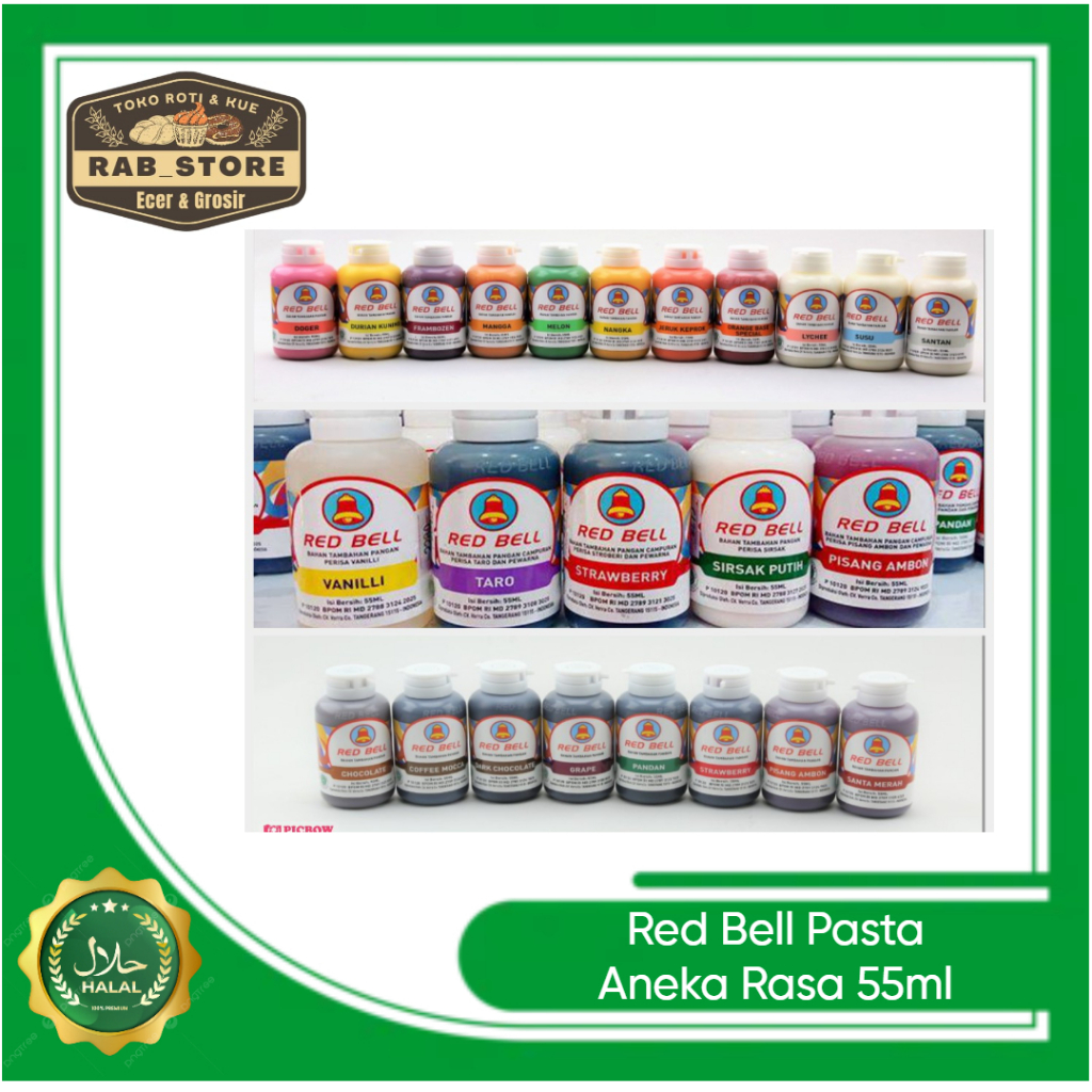 

Red Bell Pasta Aneka Rasa 55ml