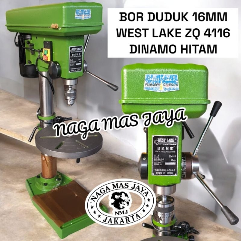 MESIN BOR DUDUK WEST LAKE 16MM ZQ4116 DINAMO HITAM / BOR DUDUK WESTLAKE 16MM ZQ 4116