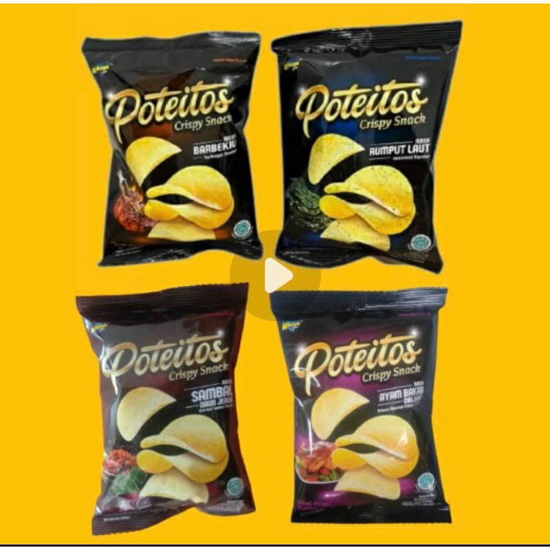 

Kripik Kentang Poteitos Crispy Potato Snack