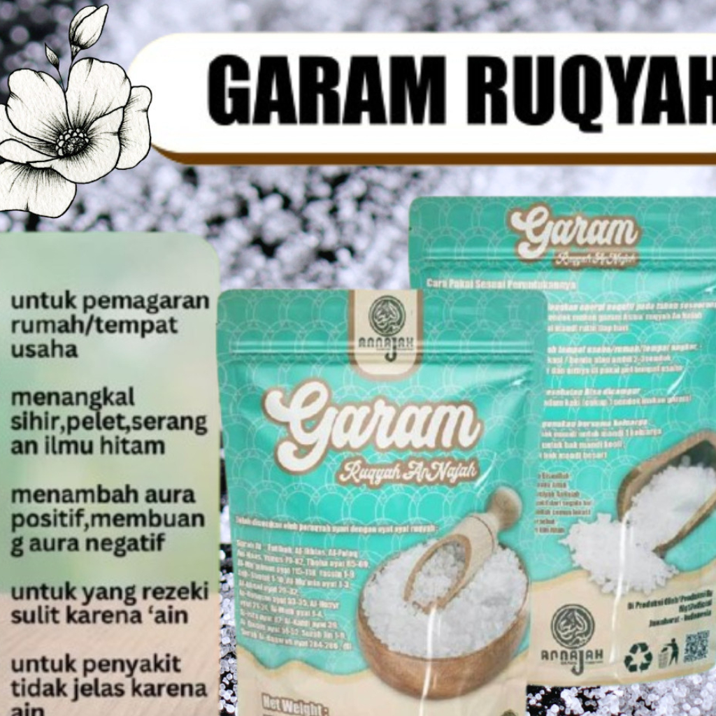 

Original Produk Garam Ruqyah Annajah - Solusi Ampuh Media Ruqyah Sesuai Anjuran Ulama Syariah
