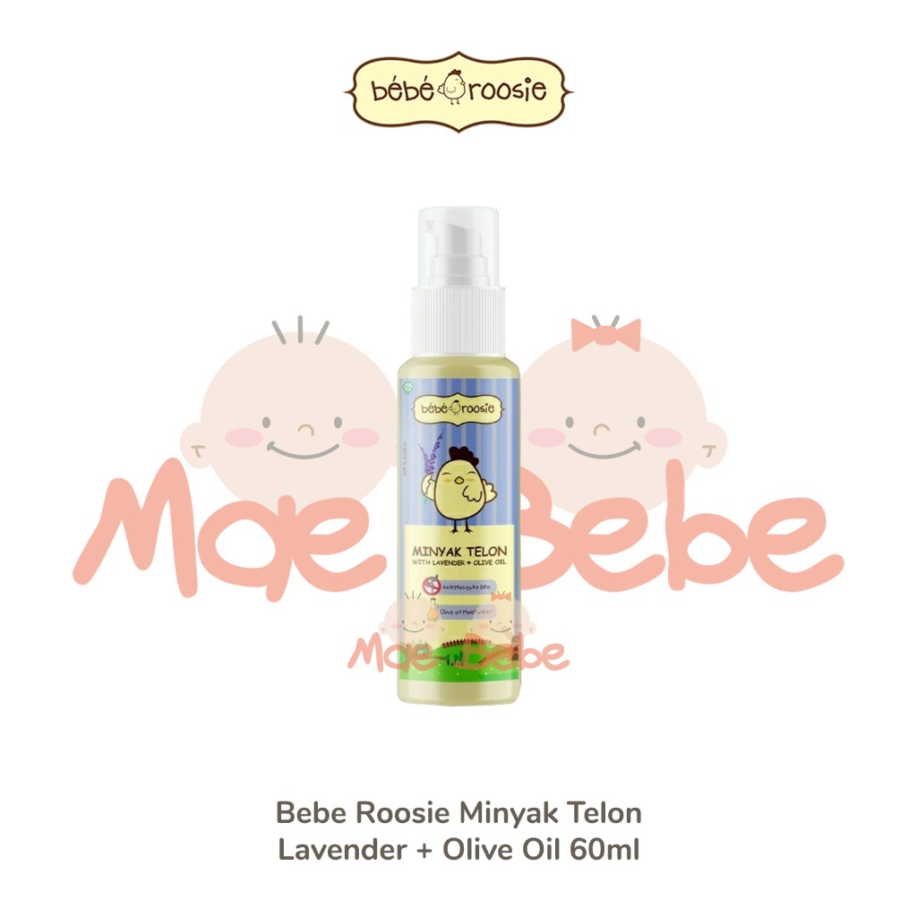 

Diskon Terbatas Bebe Roosie Minyak Telon with Lavender and Olive Oil 6ml A94