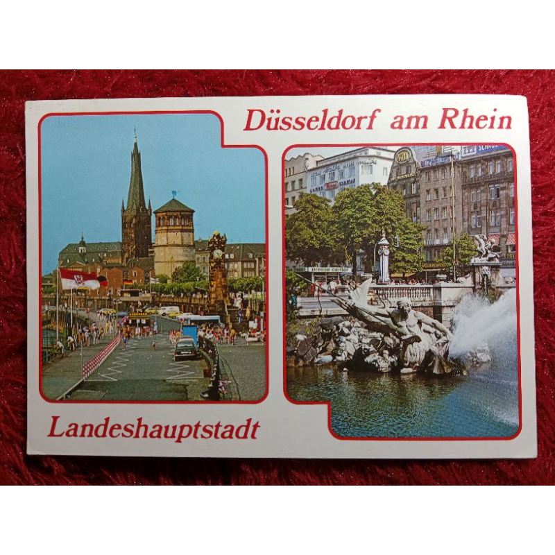 

Post card Jerman Landeshauptstadt UN USED