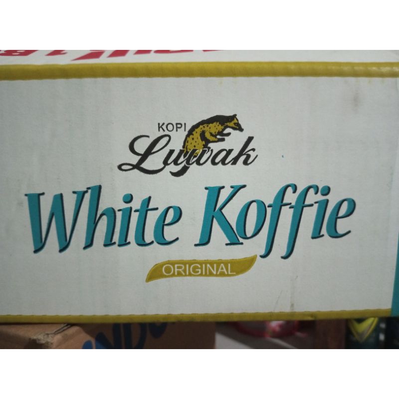 

Luwak White Koffie Original Kartonan Isi 12 Renteng