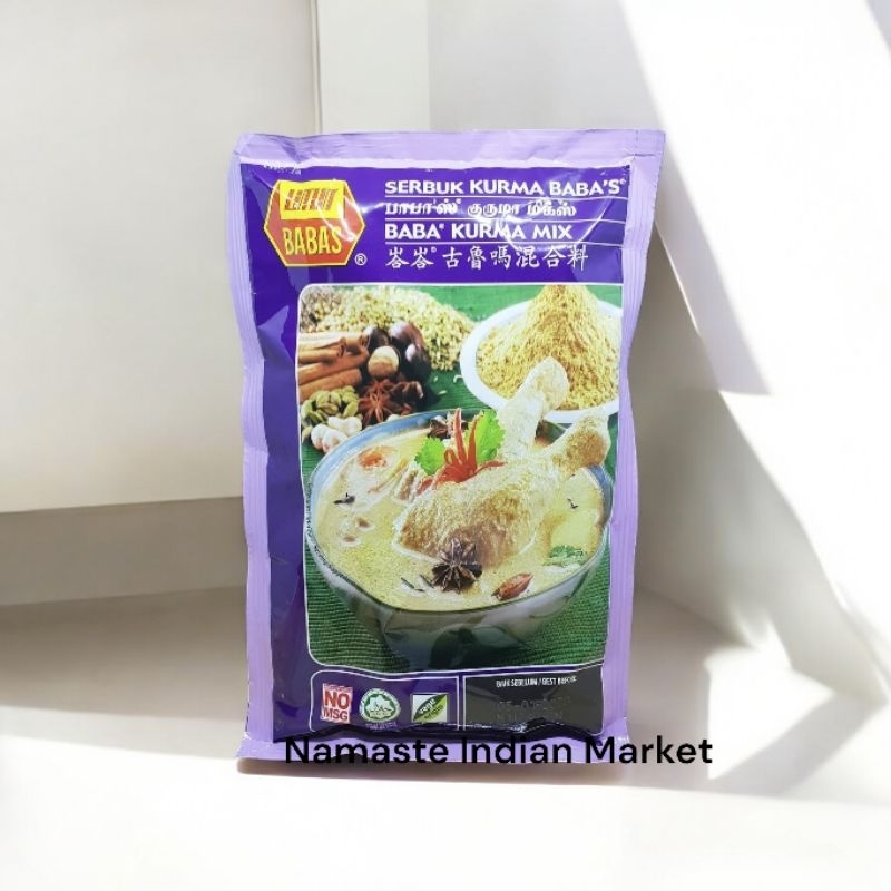 

Babas Kurma Masala 125g