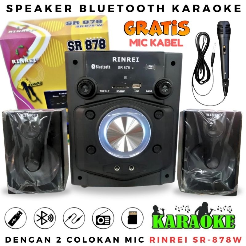 Speaker RINREI Multimedia Speaker 2.1 SR- 878W