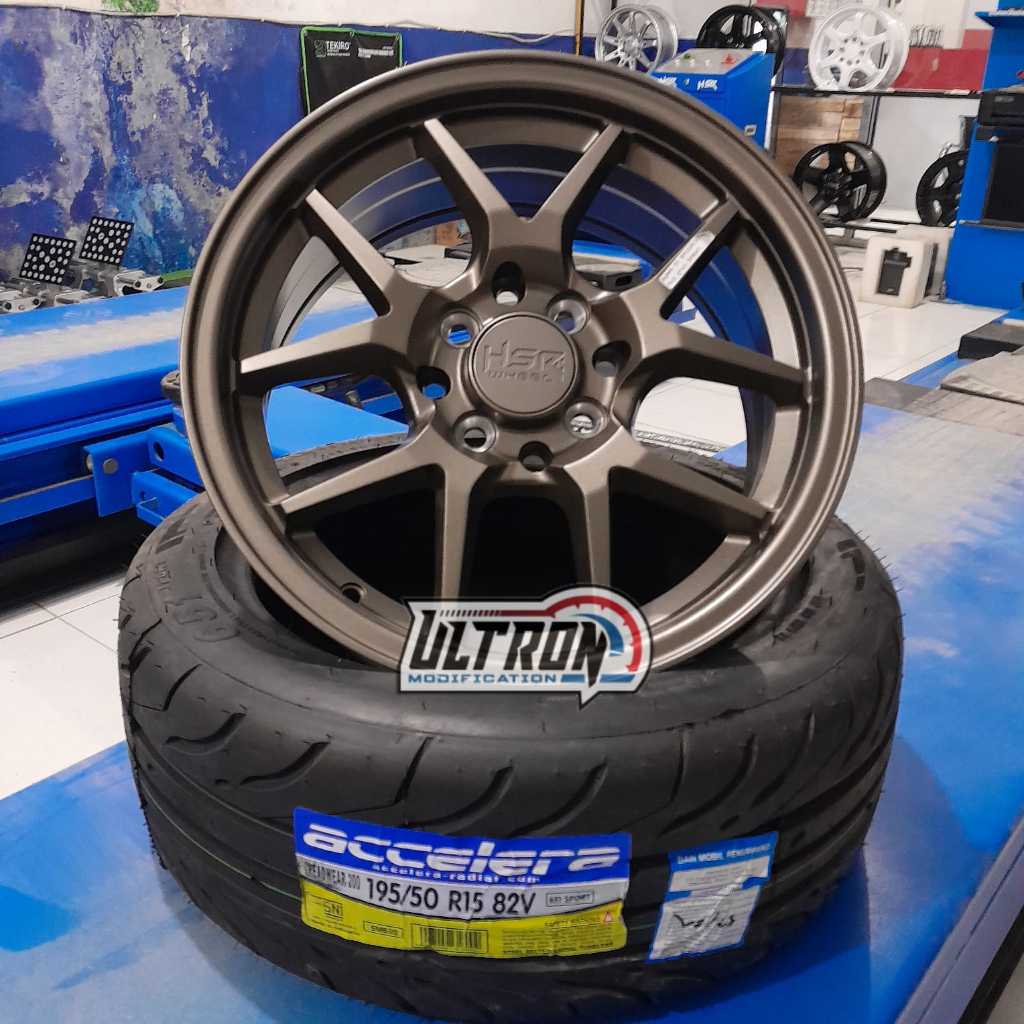 Velg Mobil Racing Terlaris Ring 15 Mobil Xenia Mazda2 Vios Corolla Dll Hsr Hyura R15 Bronze