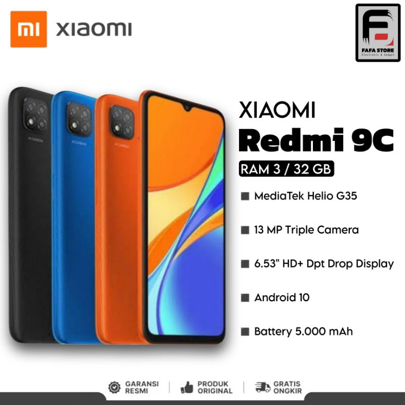 XIAOMI Redmi 9C Ram 3/32 GB
