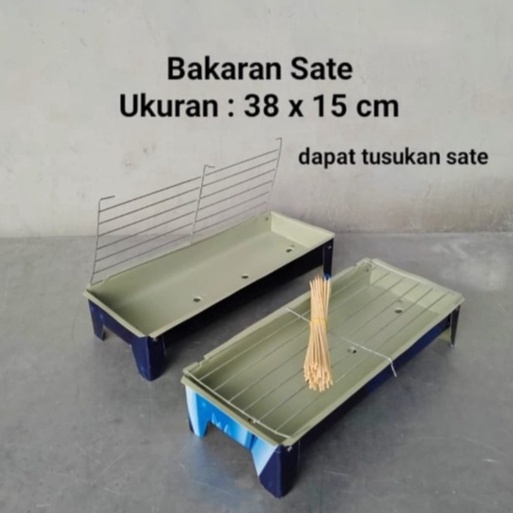 Diminati Panggangan Sate Bahan Tebal  Bakaran Sate  Panggangan Ikan  Alat BBQ Pemanggang Ayam 1pcs d