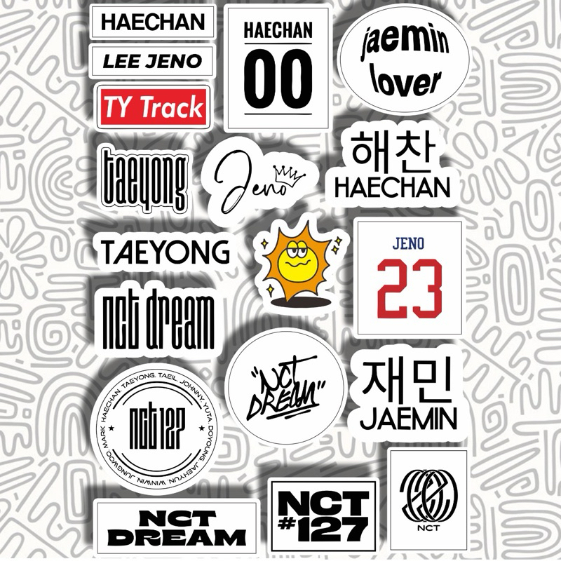 

Sticker case hp NCT aesthetic || stiker NCT haechan