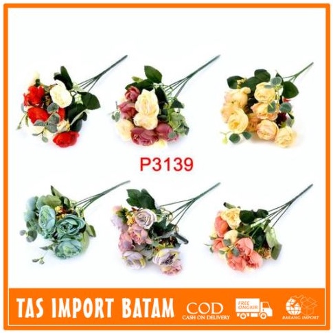 Lagi murah TIB COD P3139  HARGA PERTANGKAI 1 KG BISA 28 PCS BUNGA BUKET  BUNGA DEKORASI TANAMAN ARTI