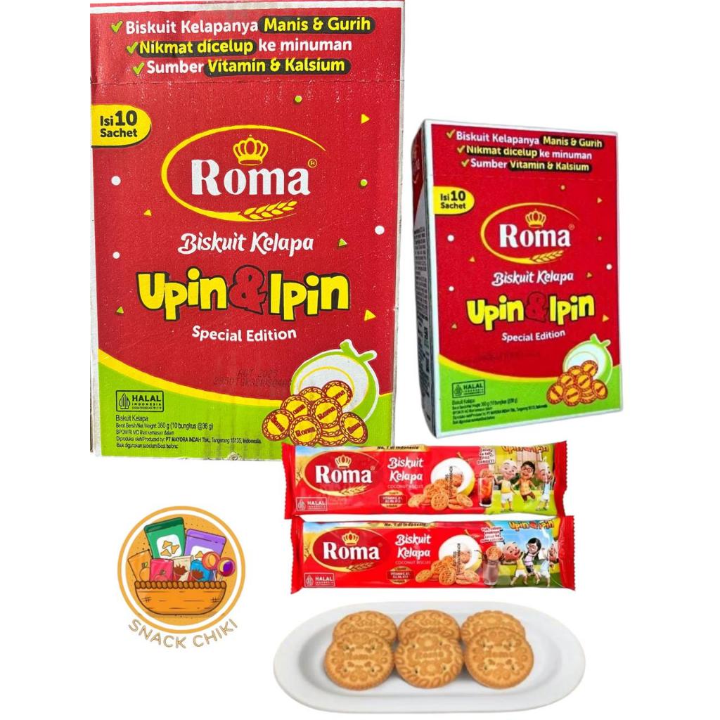 

ROMA BISKUIT KELAPA isi 10sachet Special Edition