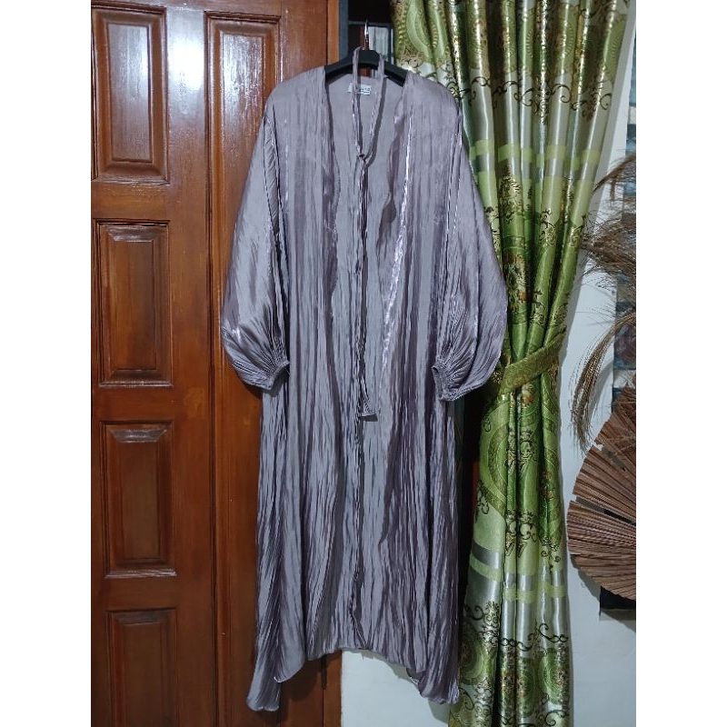 Preloved outer abaya shimer mewah