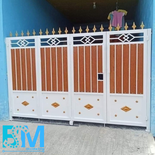 pagar besi combinasi brc minimalis BSM DECORATION