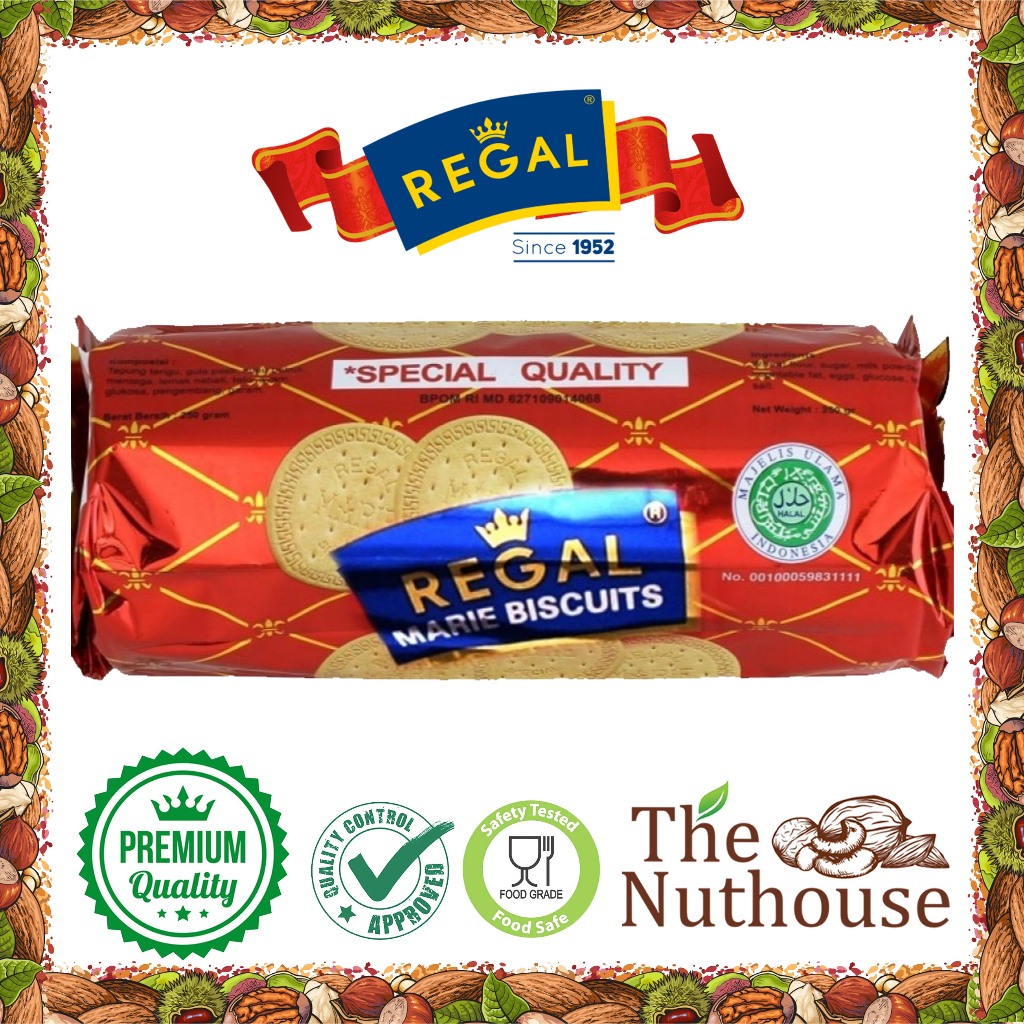 

MARIE REGAL Kue Biskuit 250gr Special Edition [HALAL]