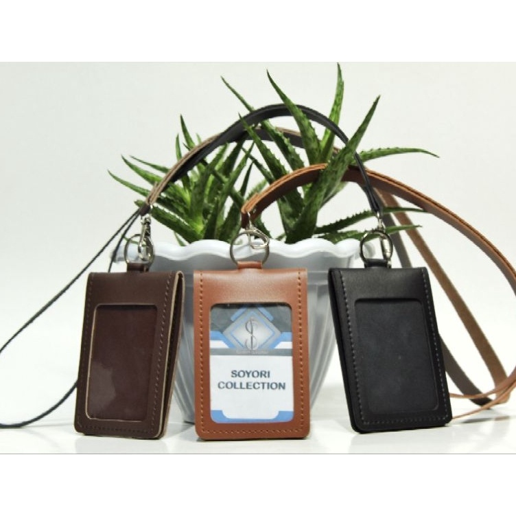 

Produk Terpopuler name tag id card holder 3 in 1 lanyard kulit pu