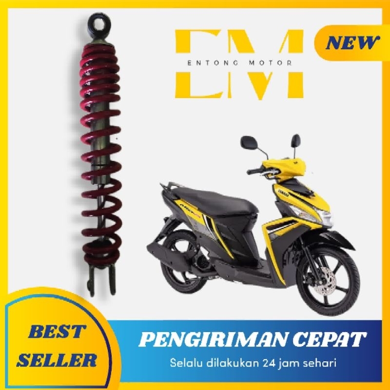 shockbreaker mio m3 merah original