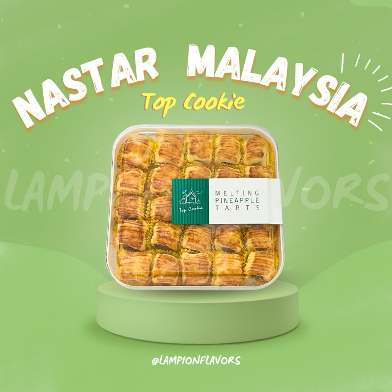 

Melting Pineapple Tart - Nastar Almond Coffee Sugee Butter Top Cookie Viral Malaysia