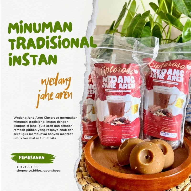 

Jahe Gula Aren Rempah Wedang Jahe Ciptoroso Minuman Tradisional Sehat