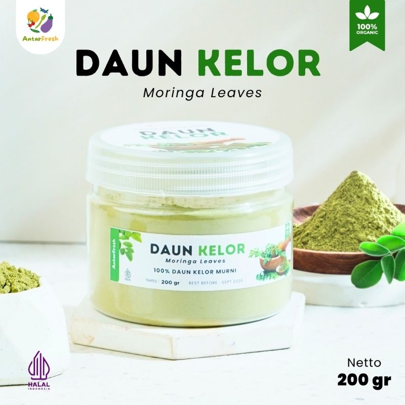 

Daun Kelor Bubuk 200gr Organik