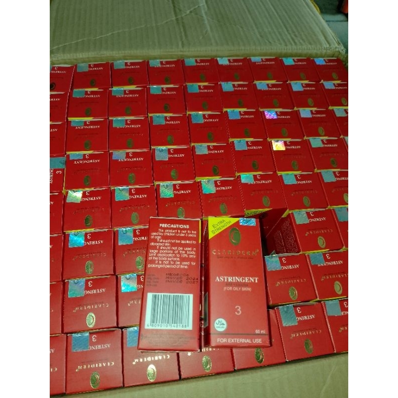 [SATUAN] TONER CLARIDERM ORIGINAL HOLO ASLI