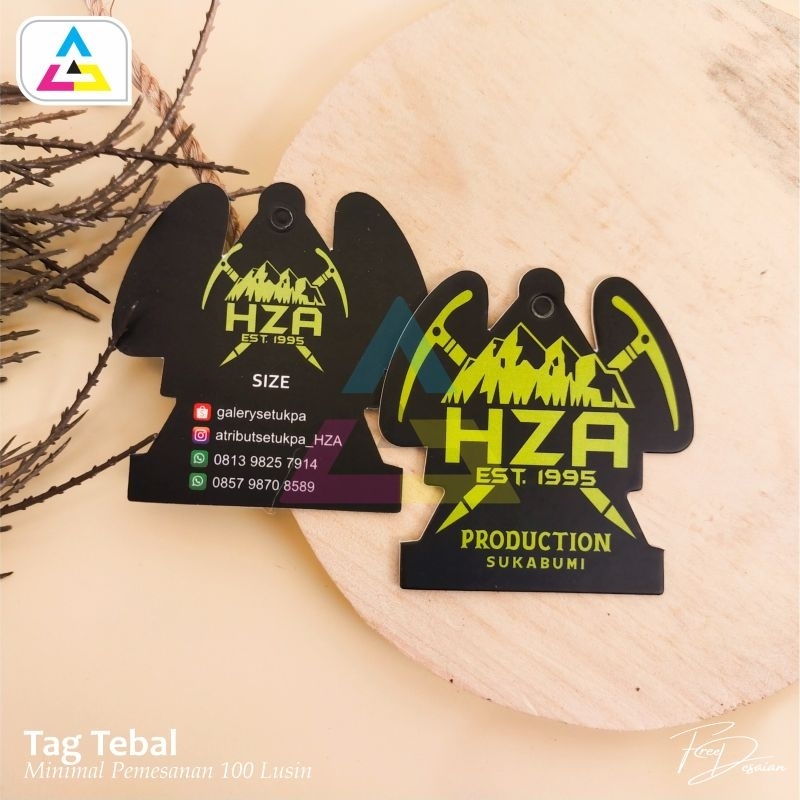 

Hangtag Tebal 700gsm(free desain)hangtag premium/di doff/glossy/hangtag distro(free desain) custom desain tebal hangtag distro hangtag 700 gram hangtag tebal hangtag premium hangtag syar'i hangtag baju tag label label