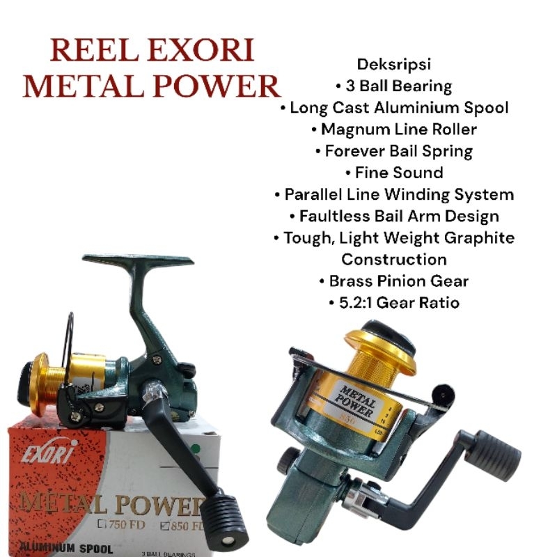 REEL EXORI METAL POWER 850