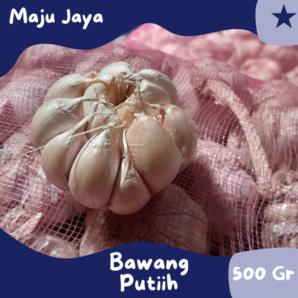 

Bawang Putih Honan Bersih 500gr - Maju Jaya