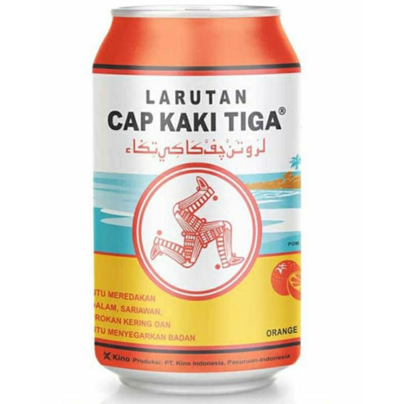 

Cap Kaki 3 larutan penyegar rasa jeruk 320ml