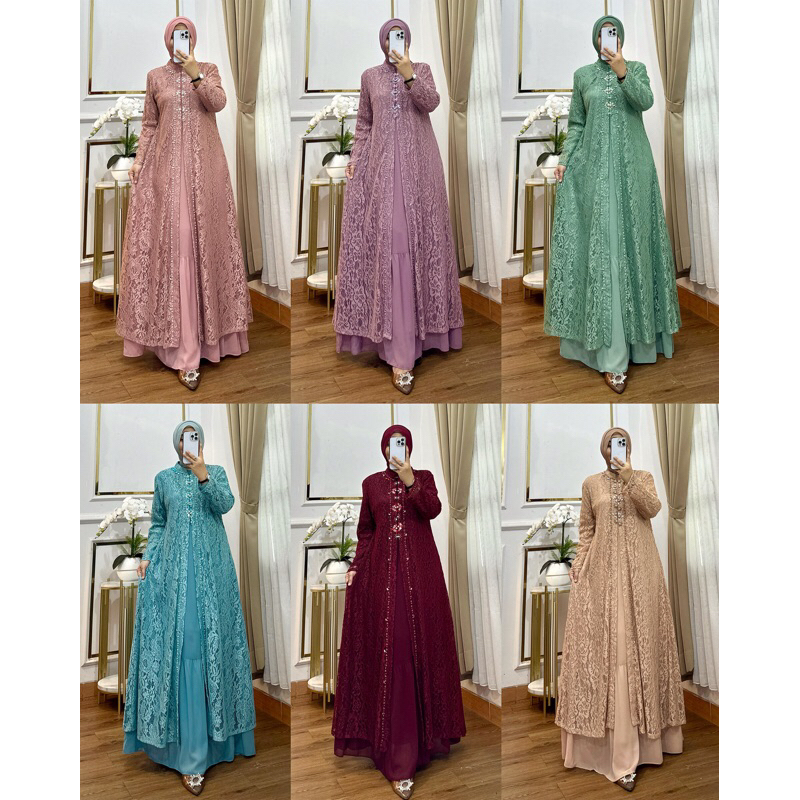 Gamis Set Rompi
