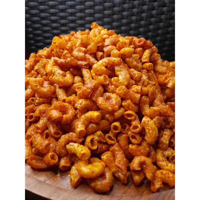 

MAKARONI 3 rasa keju balado sambal limau makaroni mini kriuk mini cikruh makroni pipa camilan gurih pedas enak kiloan 250gram 500gram 1kg