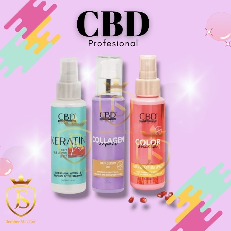 CBD Hair vitamin keratin pro | Hair serum oil | Intense Serum Spray