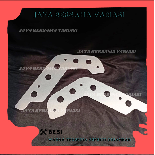 COVER SKIDPLATE KANAN KIRI XSR155 TUTUP PELINDUNG TUTUP SKID PLATE SAMPING MOTOR XSR 155 WARNA SILVE