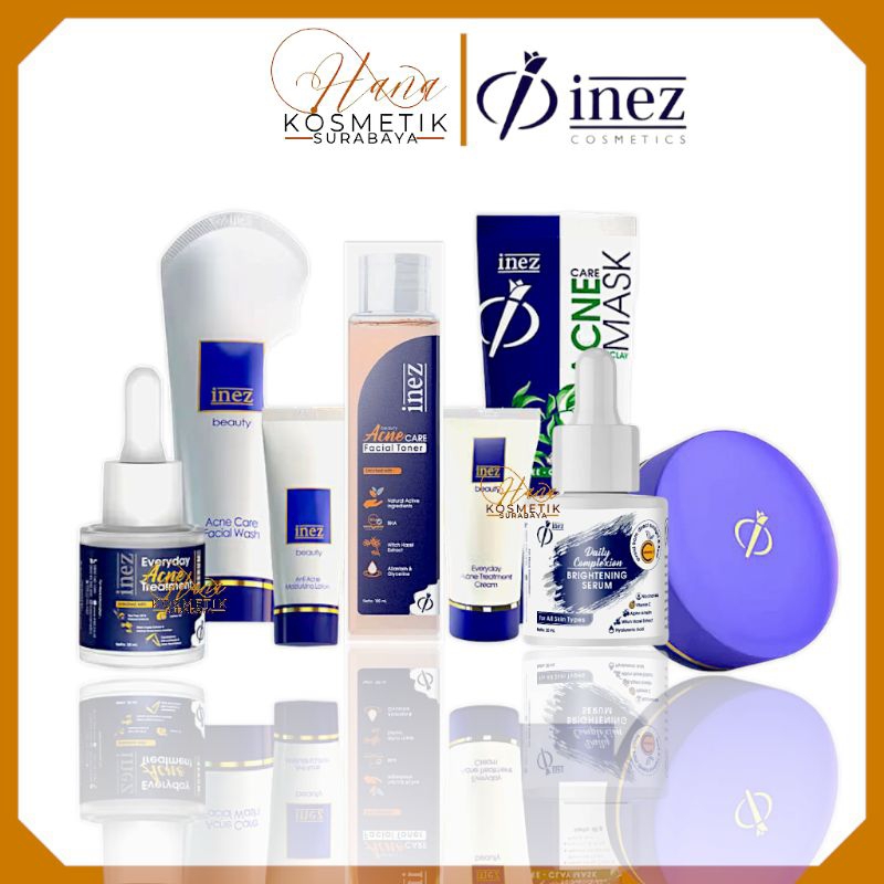 INEZ Paket Acne Care Series - Paket Perawatan Wajah Berjerawat