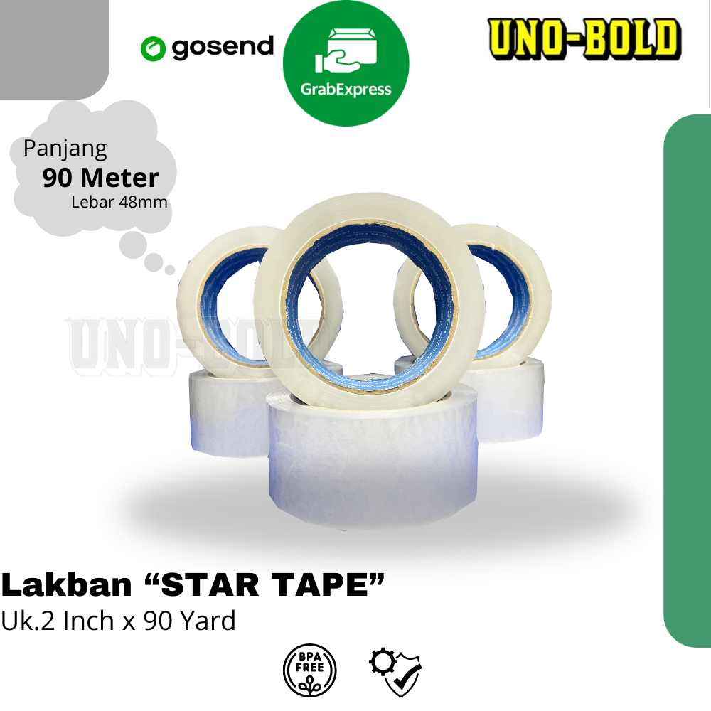 

LAKBAN HDR BENING 90YARD TERMURAH BERKUALITAS