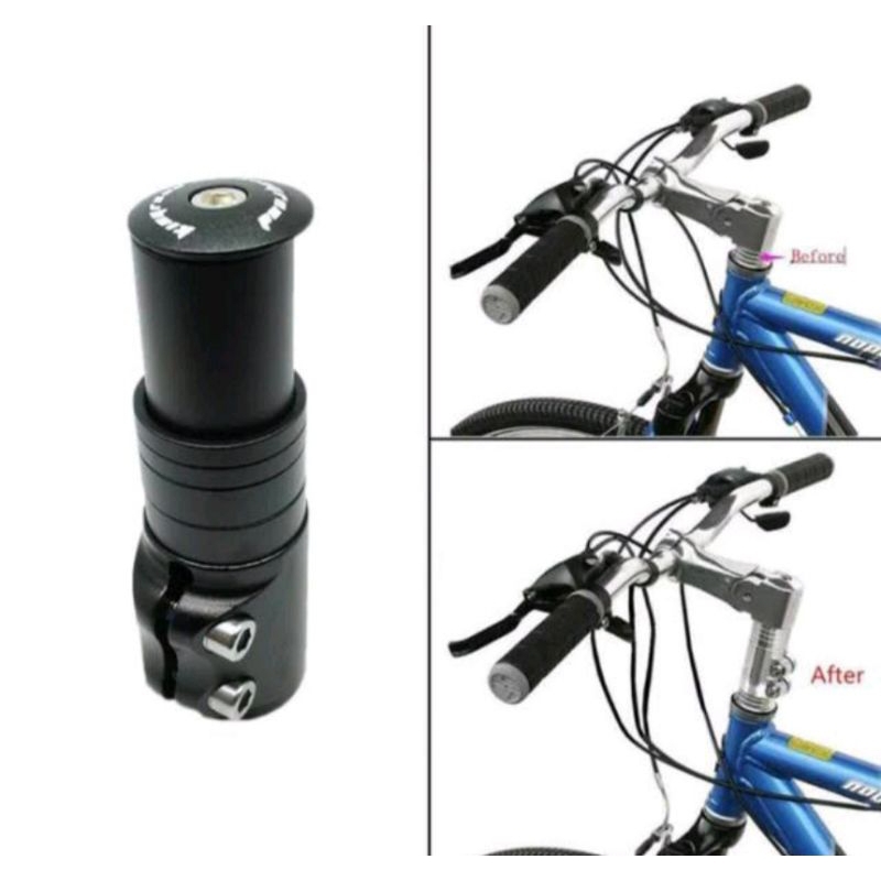 Peninggi stang sepeda ,Stang Extender