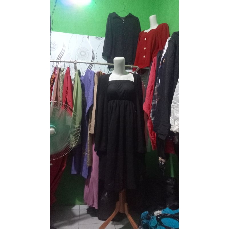 Dres wanita dewasa lengan pendek