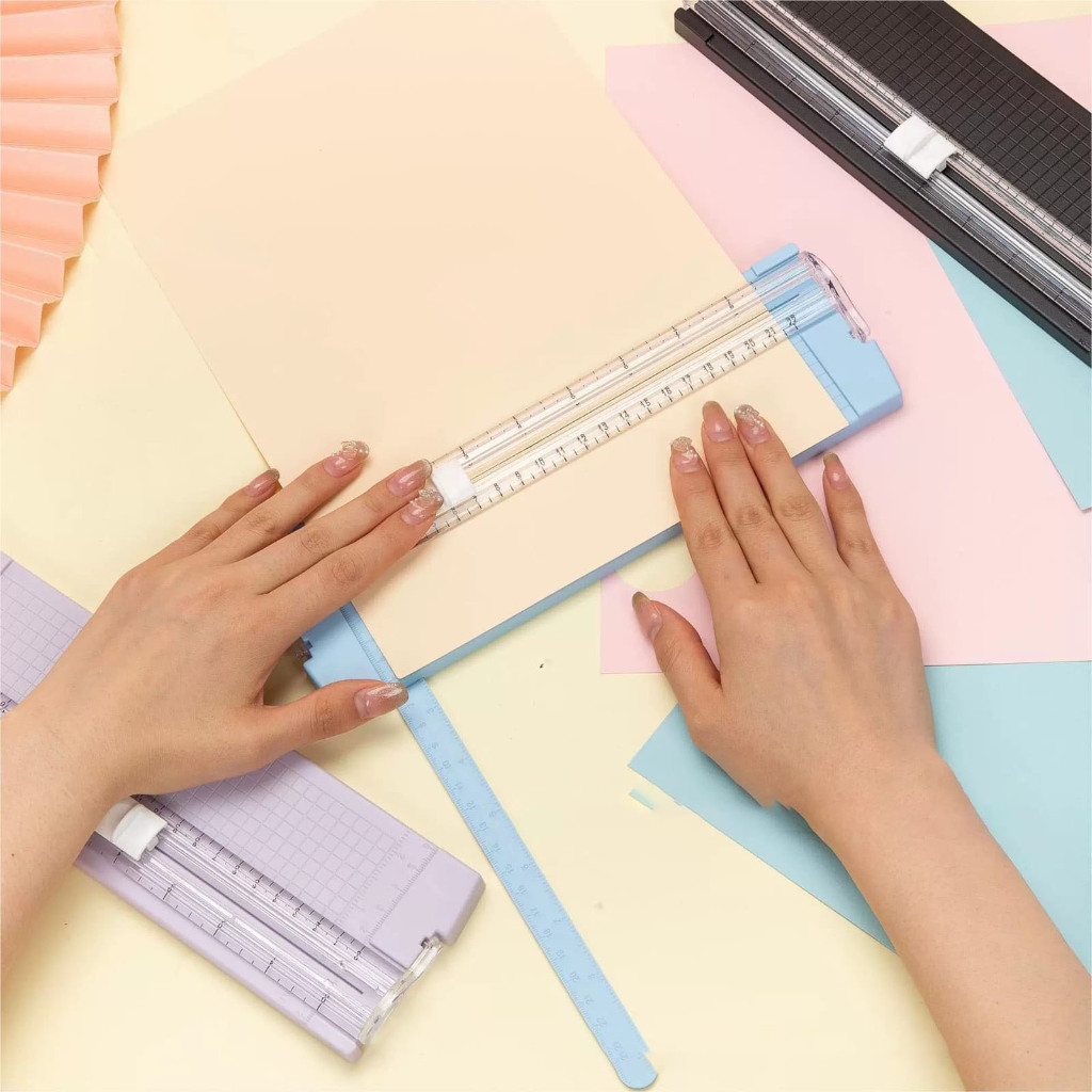 

[Midori] Paper Cutter Korean Style Paper Trimmer Desktop Cutter Knife - F0203