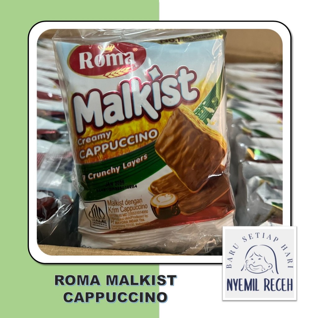 

Roma Malkist Cappuccino Isi 10pcs x 18gr